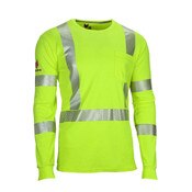 DRIFIRE FR Hi-Vis Dual Hazard Long Sleeve T-Shirt Class 3